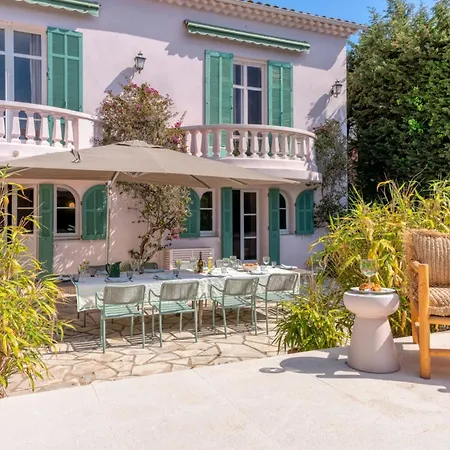 Somptueuse Belle Epoque Avec Piscine A Distance Piétonne De Cannes Villa Le Cannet